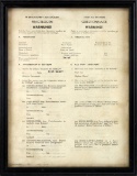 POST WWII GERMANY FRAGEBOGEN QUESTIONNAIRE FORM