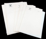 50 SHEETS OF HITLERS PERSONAL EMBOSSED LETTERHEAD