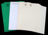 50 MIXED SHEETS OF HITLERS PERSONAL LETTERHEAD