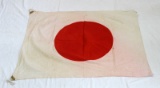 WWII JAPANESE MILITARY COTTON MEATBALL FLAG