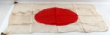 WWII IMPERIAL JAPANESE NATIONAL MEATBALL SILK FLAG