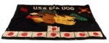 US WWII USS  SEA DOG SUBMARINE KILL FLAG