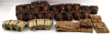LOT OF 18 AMMO PACKS WWI TO POST WAR MIXED VARIETY