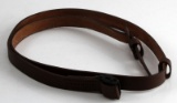 WWII GERMAN THIRD REICH LEATHER MAUSER RIFLE SLING