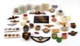 MULTI CONFLICT MILITARY WING BADGE & PATCH LOT