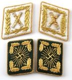 WWII GERMAN 3RD REICH COLLAR TAB LOT OF 2 PAIRS