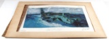 DOOLITTLE RAID LITHO SIGNED BY 4 TED LAWSON & CREW