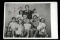 WWII GERMAN 3RD REICH SIGNED GOEBBELS FAMILY PHOTO