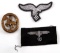 GERMAN THIRD REICH WWII GERMAN PATCH AND BADGE LOT
