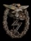 WWII GERMAN LUFTWAFFE GROUND ASSAULT BADGE