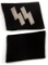 WWII GERMAN THIRD REICH WAFFEN SS EM COLLAR TABS