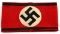 WWII GERMAN THIRD REICH WAFFEN SS UNIFORM ARMBAND