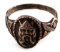 GERMAN WWII SILVER POLITICAL LEADERS RING