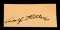 1920'S GERMANY ADOLF HITLER CLIPPED SIGNATURE