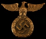 WWII GERMAN THIRD REICH NATIONAL EAGLE BRONZE