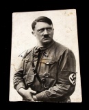 WWII GERMAN THIRD REICH ADOLF HITLER SIGNED PHOTO