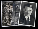 WWII GERMAN THIRD REICH SIGNED HITLER PHOTO LOT