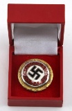 WWII GERMAN THIRD REICH NSDAP GOLD MEMBER PIN