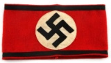 WWII GERMAN THIRD REICH WAFFEN SS UNIFORM ARMBAND