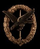 WWII GERMAN THIRD REICH LUFTWAFFE OBSERVER BADGE