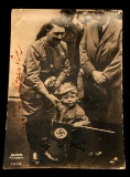 HITLER & ERNST HANFSTAENGL SIGNED PHOTO WWII