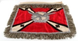 WWII NSDAP LUFTWAFFE ARTILLERY TRUMPET BANNER