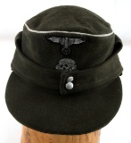 GERMAN WWII WAFFEN SS OFFICER M43 FIELD CAP