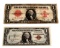 WWII HAWAII NOTE AU & 1923 RED SEAL LARGE SIZE U.S
