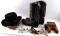 WESTERN HANDMADE OSTRICH BOOTS & SPURS & HAT LOT