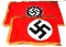 WWII GERMAN 3RD REICH MOVIE PROP SWASTIKA FLAG LOT
