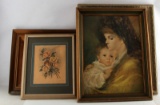 ASSORTED LOT OF VINTAGE PAINTINGS AND PRINTS