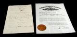 KENTUCKY DOCUMENT LOT MINER LUNATIC & HENRY CLAY