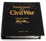 PHILATELIC CIVIL WAR HISTORY RARE FDI COVER ALBUM