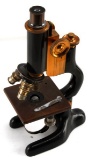 ANTIQUE BAUSCH & LOMB MICROSCOPE NO. 98216