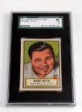 1952 BABE RUTH TOPPS #15 LOOK N SEE BASEBALL CARD