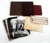 GERMAN WWII HITLER PHOTOGRAPHS & RUSSIAN DOCUMENTS