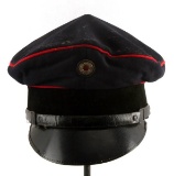 WWI IMPERIAL GERMAN OFFICER VISOR CAP