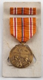 WWII US ASIATIC PACIFIC CAMPAIGN MEDAL AND RIBBON