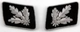 GERMAN WWII SS GRUPPENFUHRER REPRO COLLAR TABS