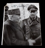 WWII VICHY FRENCH LEADER PETAIN AUTOGRAPHED PHOTO