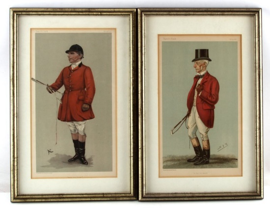 SPY & L'STRANGE VANITY FAIR BRITISH LITHOGRAPHS