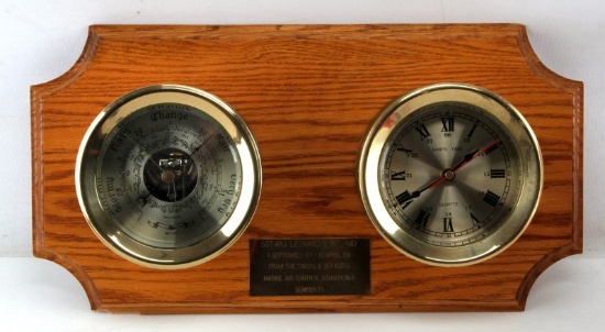 USMC MARINE AIR CONTROL SHIPS TIME & BAROMETER