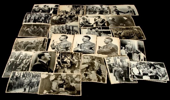 GROUP OF 27 VINTAGE PHOTOS UKRAINE ADOLPH HITLER