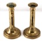 ANTIQUE BRASS CANDLE STICK ADJUSTABLE