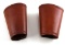 C.H. BISHOP CUSTOM COWBOY LEATHER WRIST CUFFS