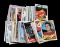 OVER 140 VINTAGE TOPPS FOOTBALL & BASKETBALL CARDS