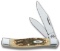 AMBER BONE CHROME VANADIRUM CASE KNIFE