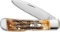 BONE STAG TRIBAL LOCK CASE KNIFE WITH SPEAR BLADE