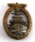 GERMAN WWII 3RD REICH KRIEGSMARINE DESTROYER BADGE