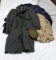 LARGE MILITARY DUFFLE BAG WITH USAF COATS & MORE